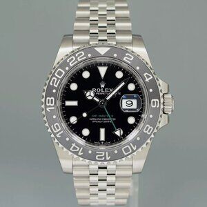 MENS ROLEX MASTER JUBILEE WATCH WITH FULL BOX